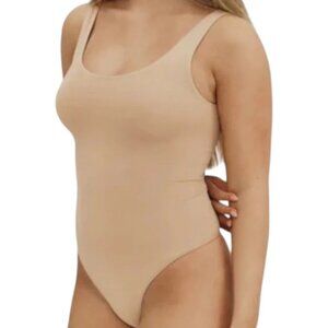 Essentials Rene Rofe tan seamless second skin bodysuit size XL NWT